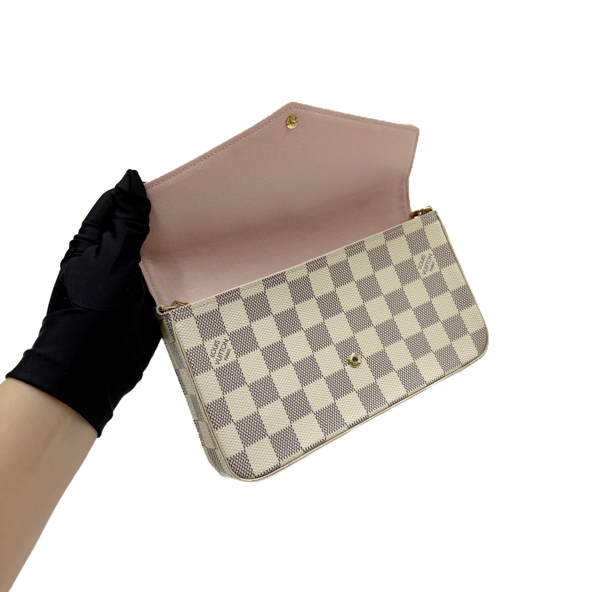 Pochette Felicie Damier White