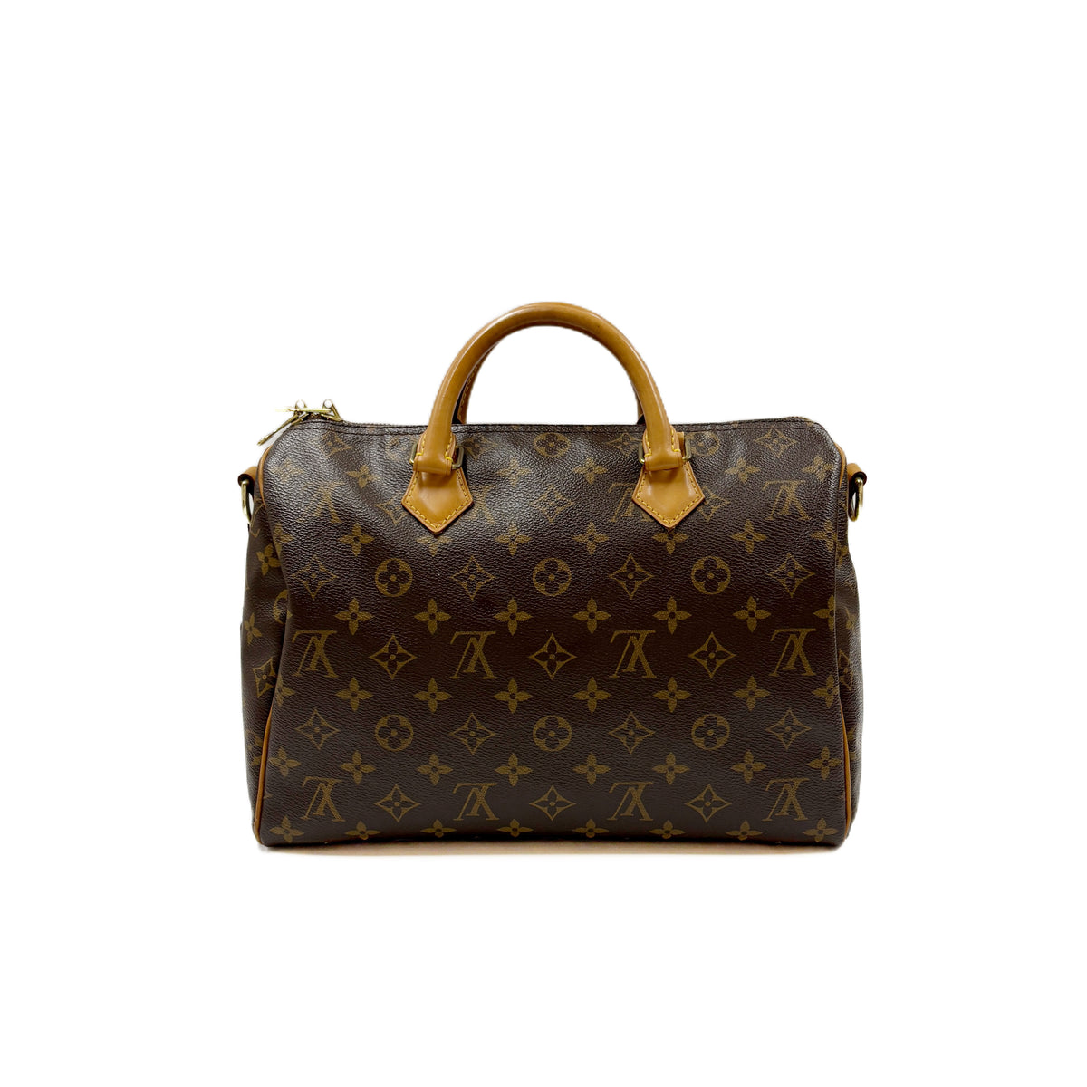 Speedy 30 Monogram with Shoulder Strap Brown