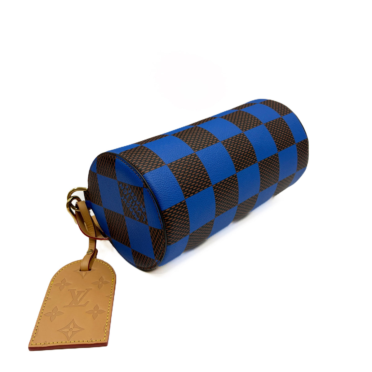 Papillon Monogram Brown and Blue