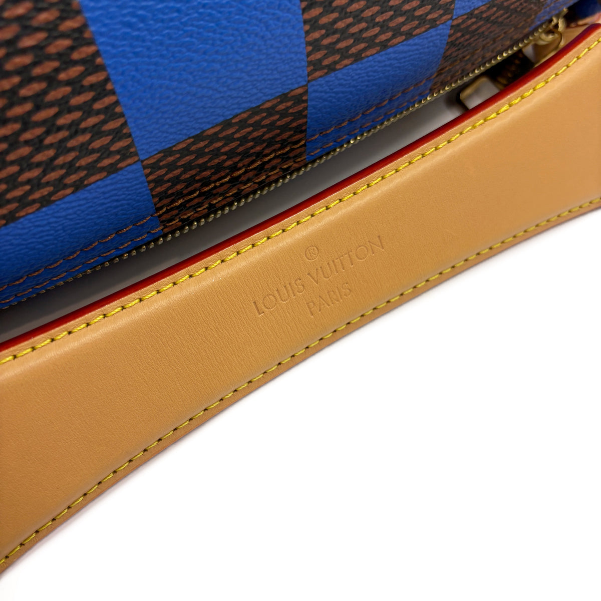 Papillon Monogram Brown and Blue