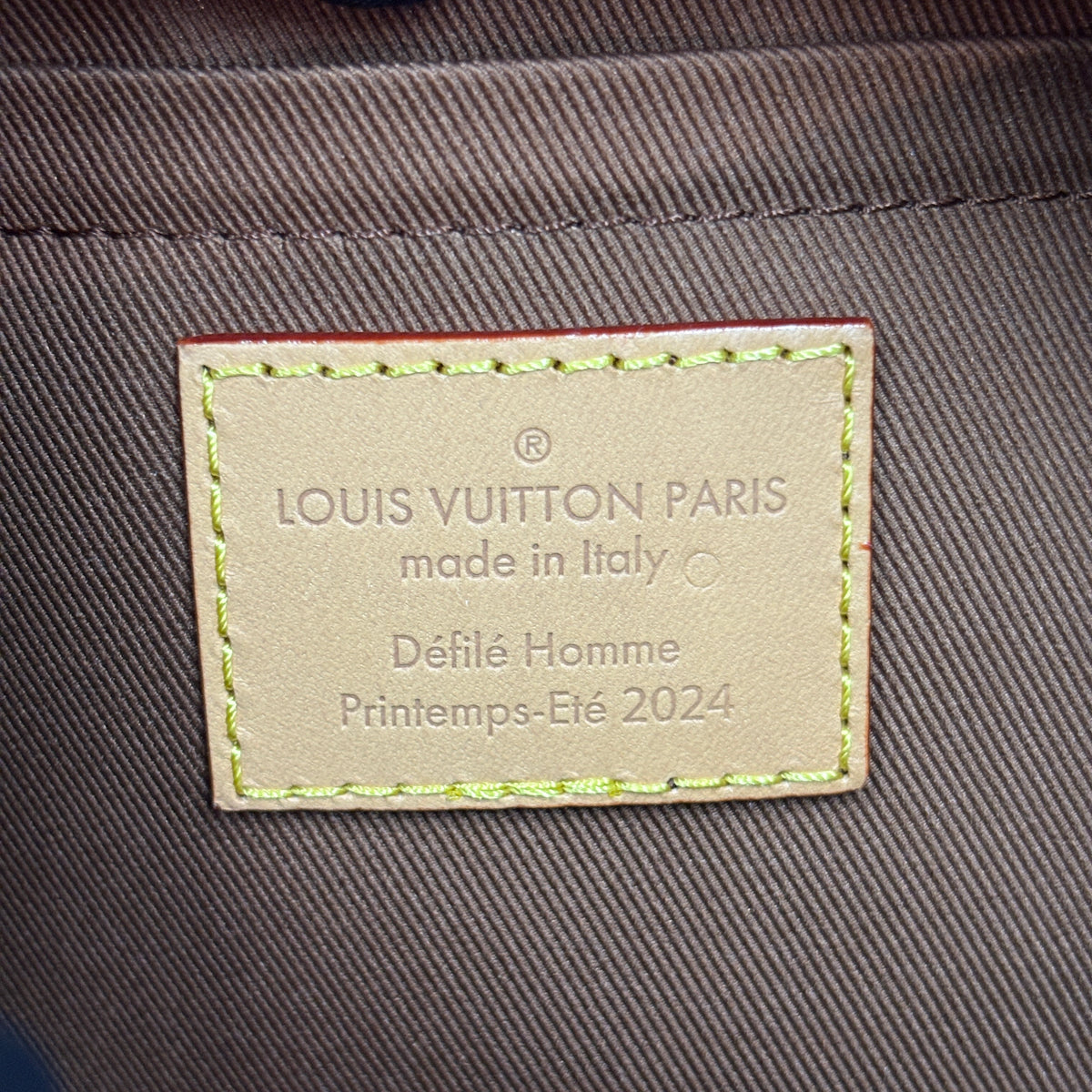 Papillon Monogram Brown and Blue