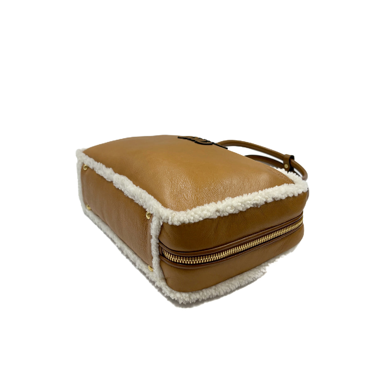 Handbag White and Brown