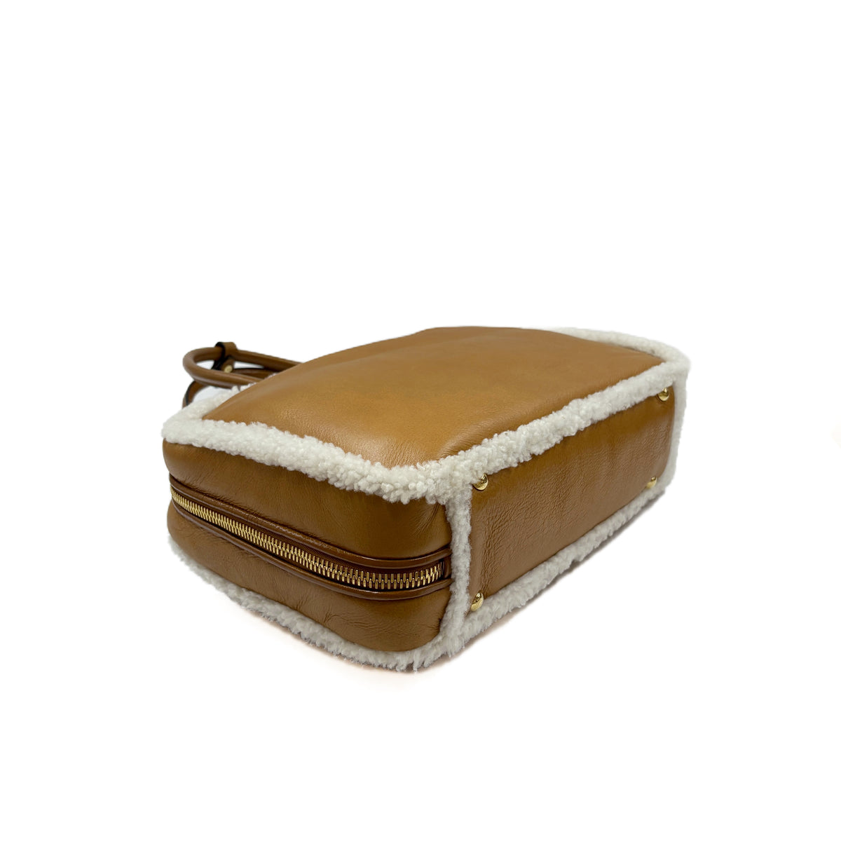 Handbag White and Brown