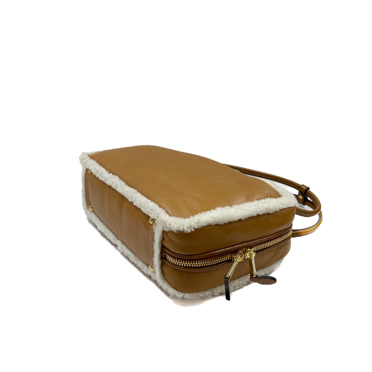 Handbag White and Brown
