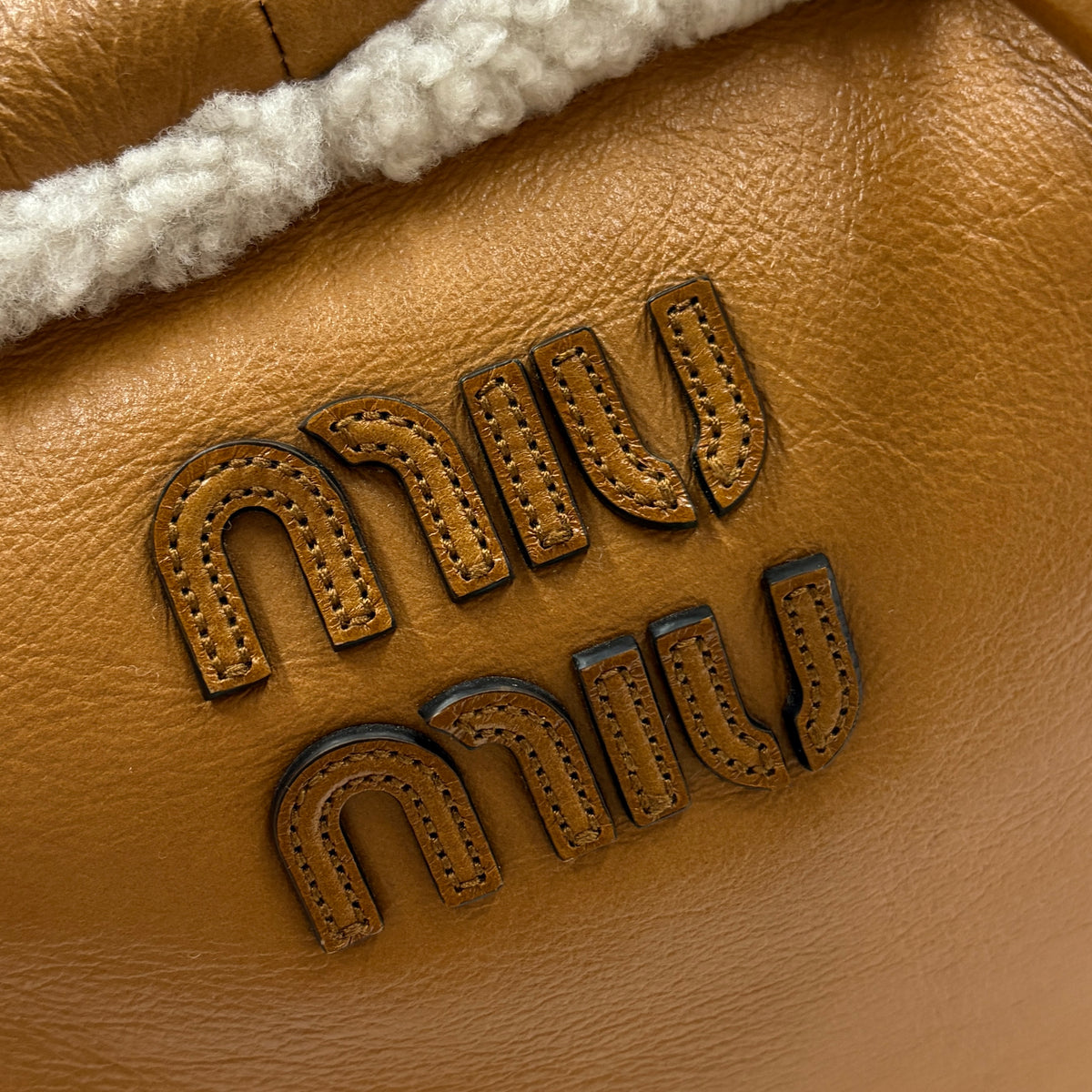 Handbag White and Brown