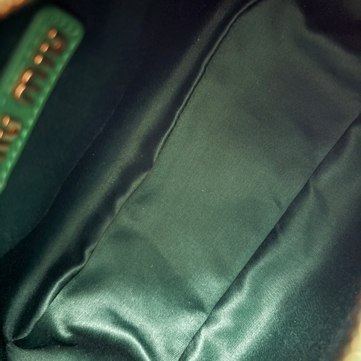 Wander Matelasse Small Green