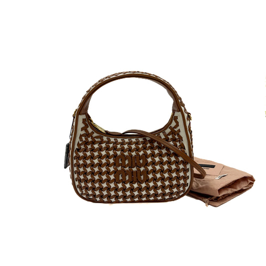 Wander Leather Cognac and White