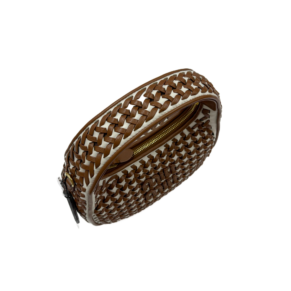Wander Leather Cognac and White