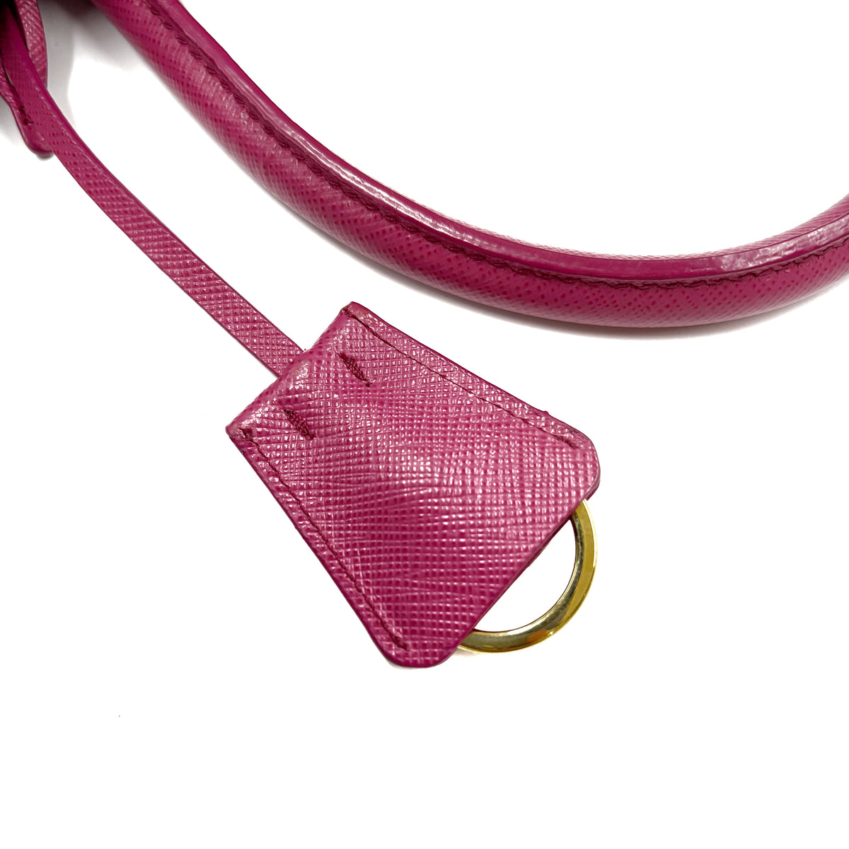 Large Saffiano Handbag Fuchsia