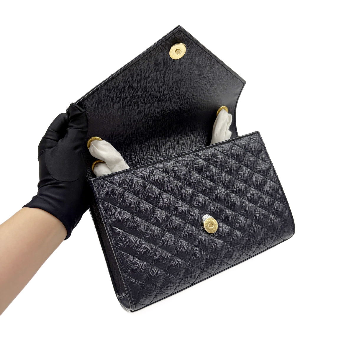 Envelope Medium Black