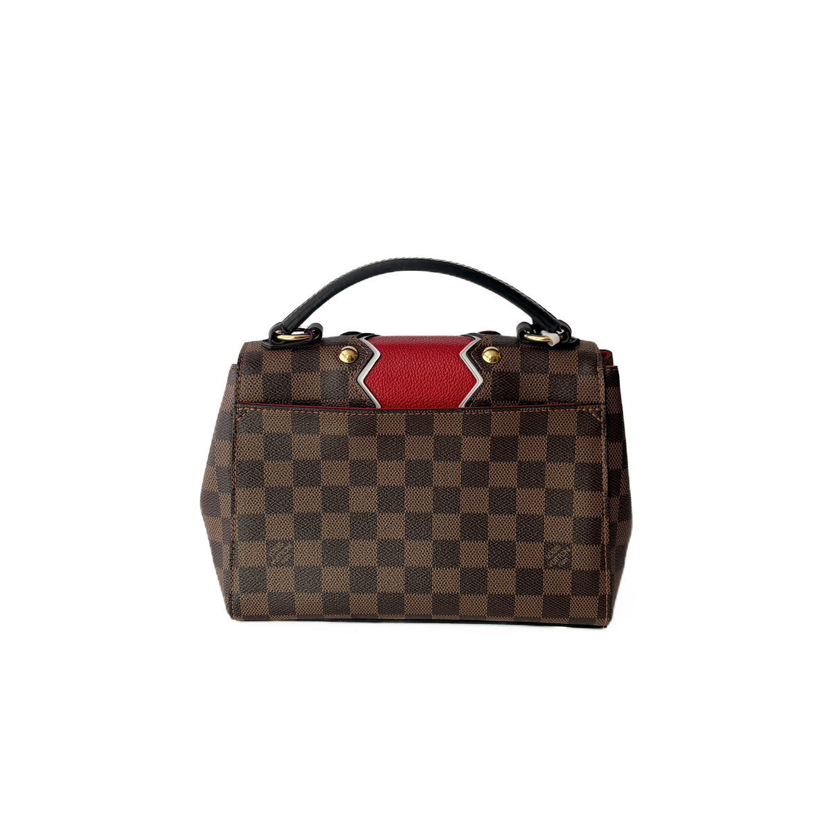 Bond Street BB Damier Karakoram Brown and Red