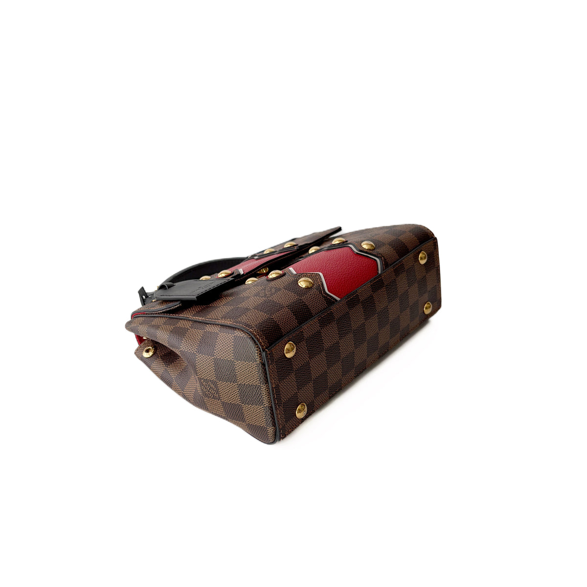 Bond Street BB Damier Karakoram Brown and Red