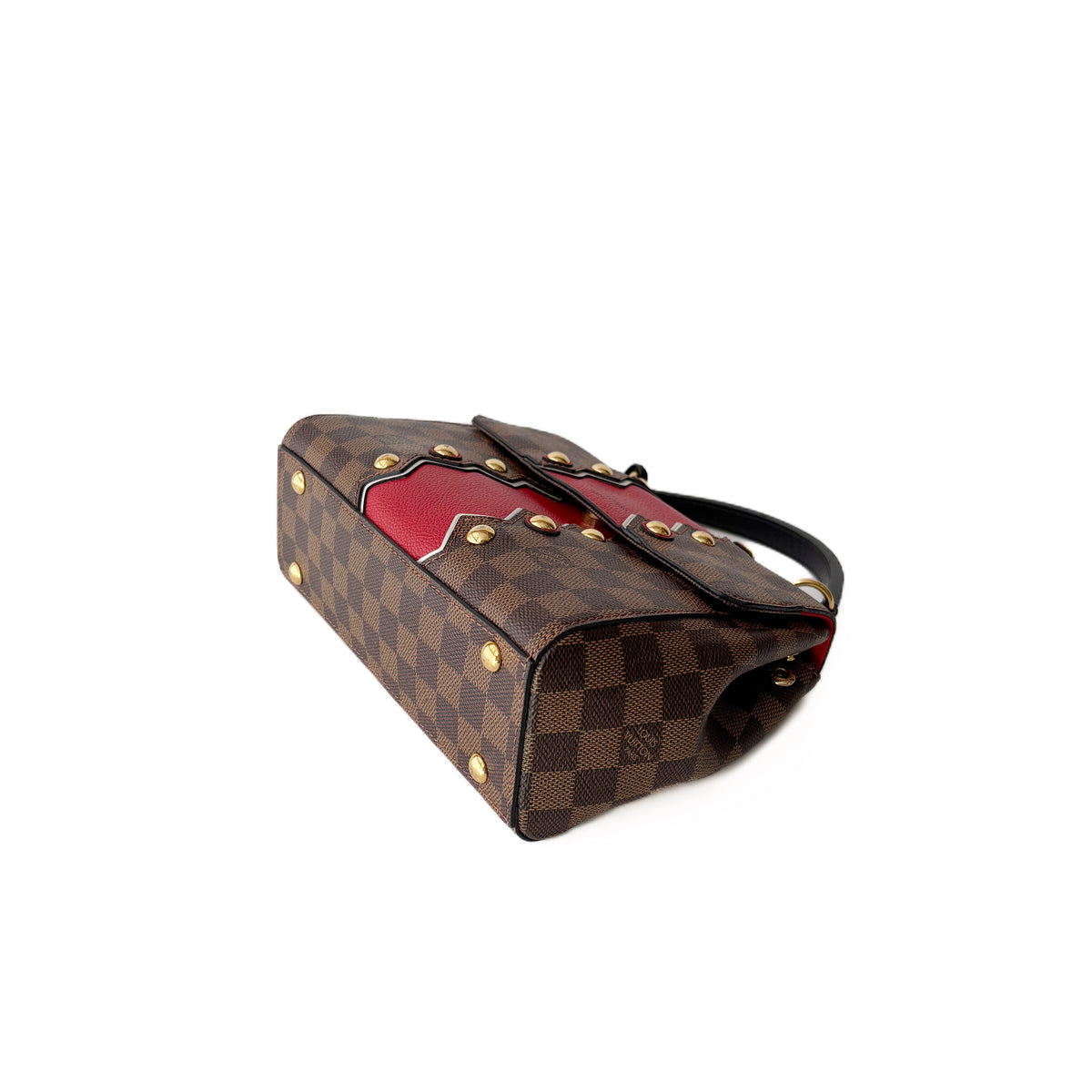Bond Street BB Damier Karakoram Brown and Red
