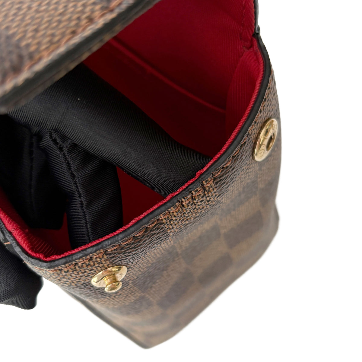 Bond Street BB Damier Karakoram Brown and Red
