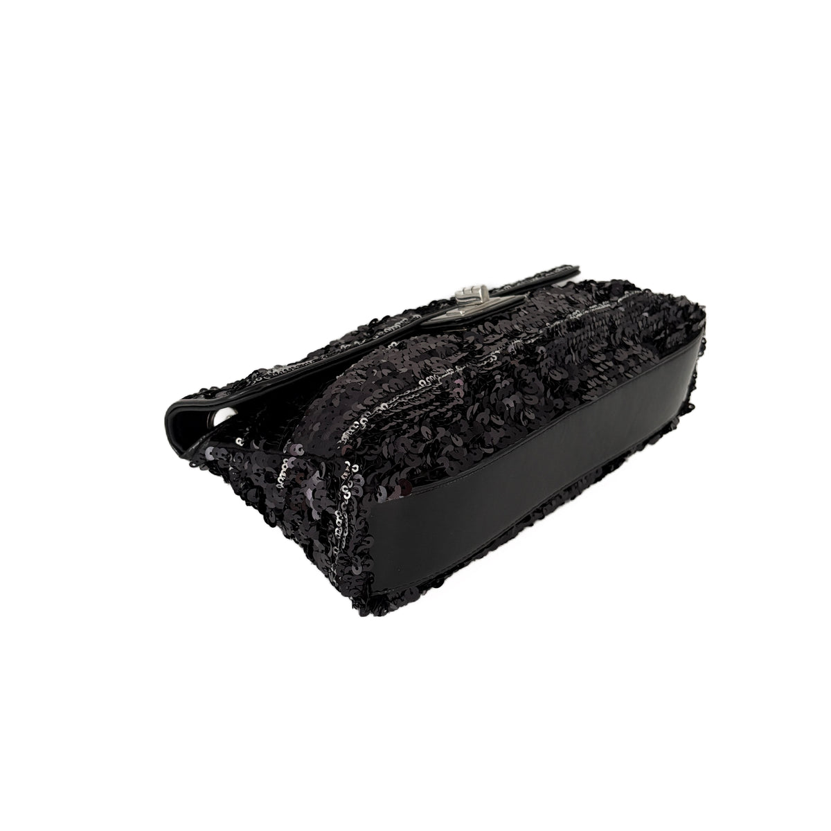 2.55 Medium Sequin Black