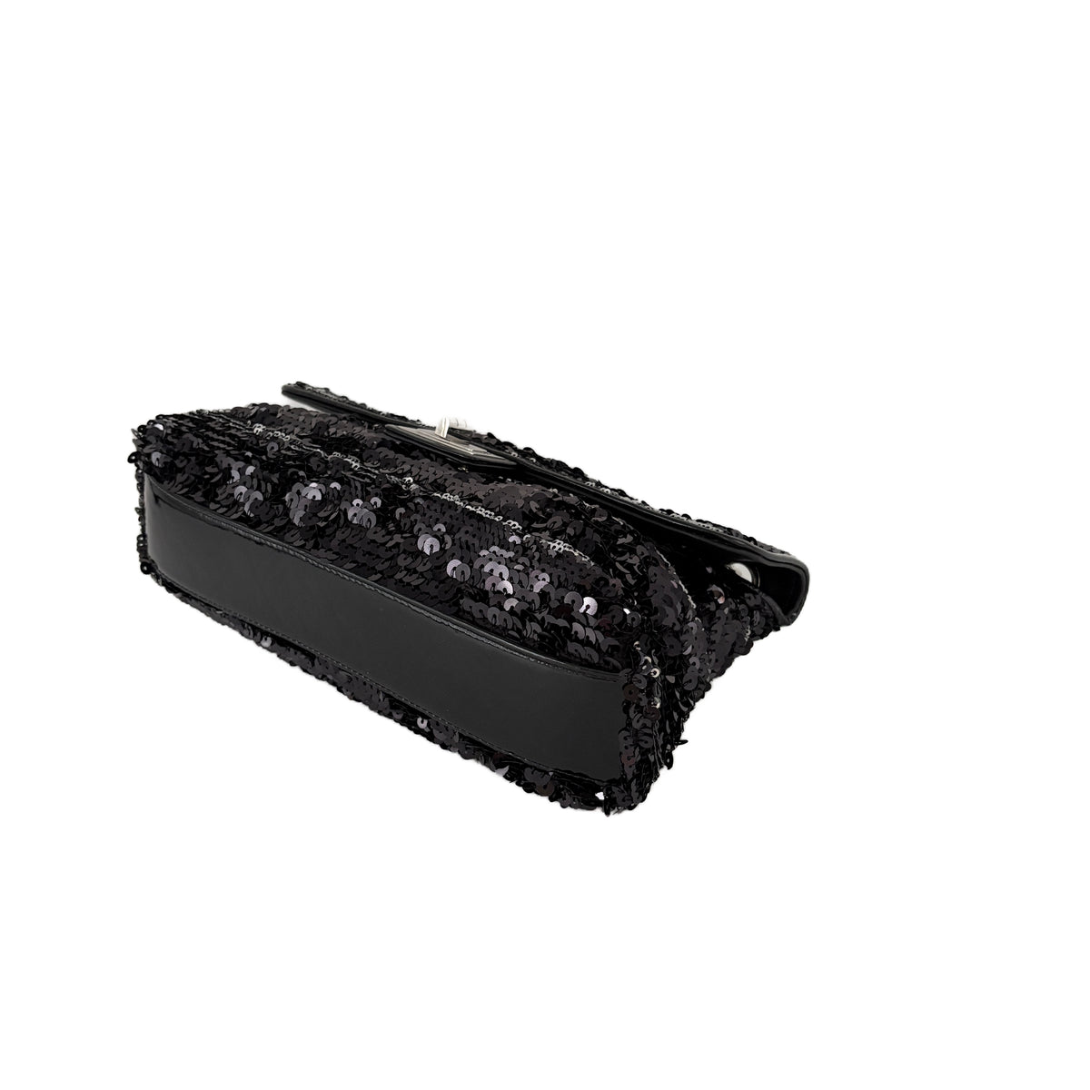 2.55 Medium Sequin Black