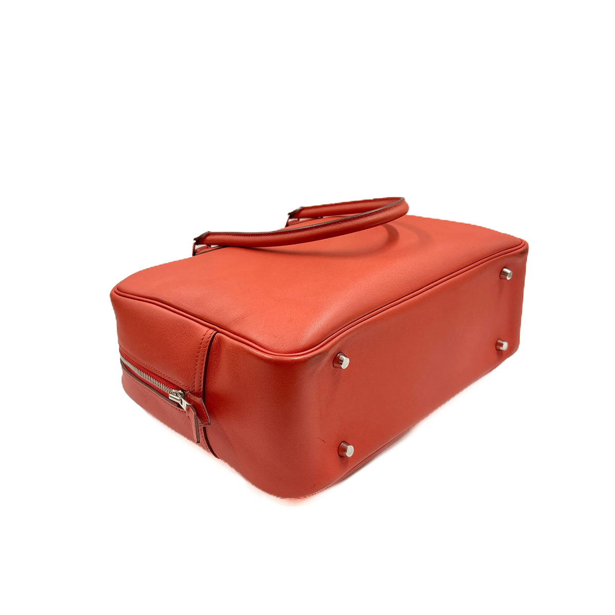 Plume Swift Leather Orange Red