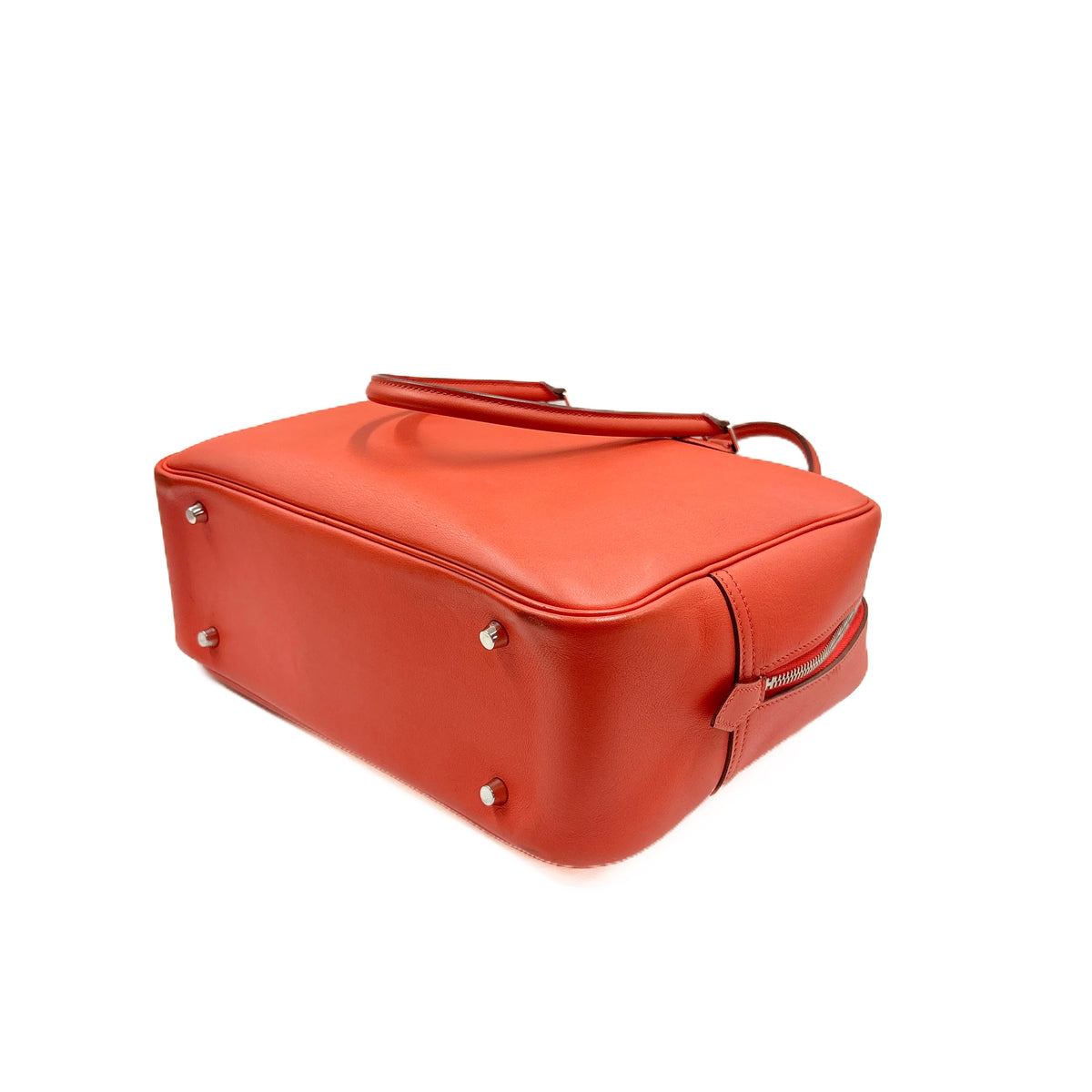 Plume Swift Leather Orange Red