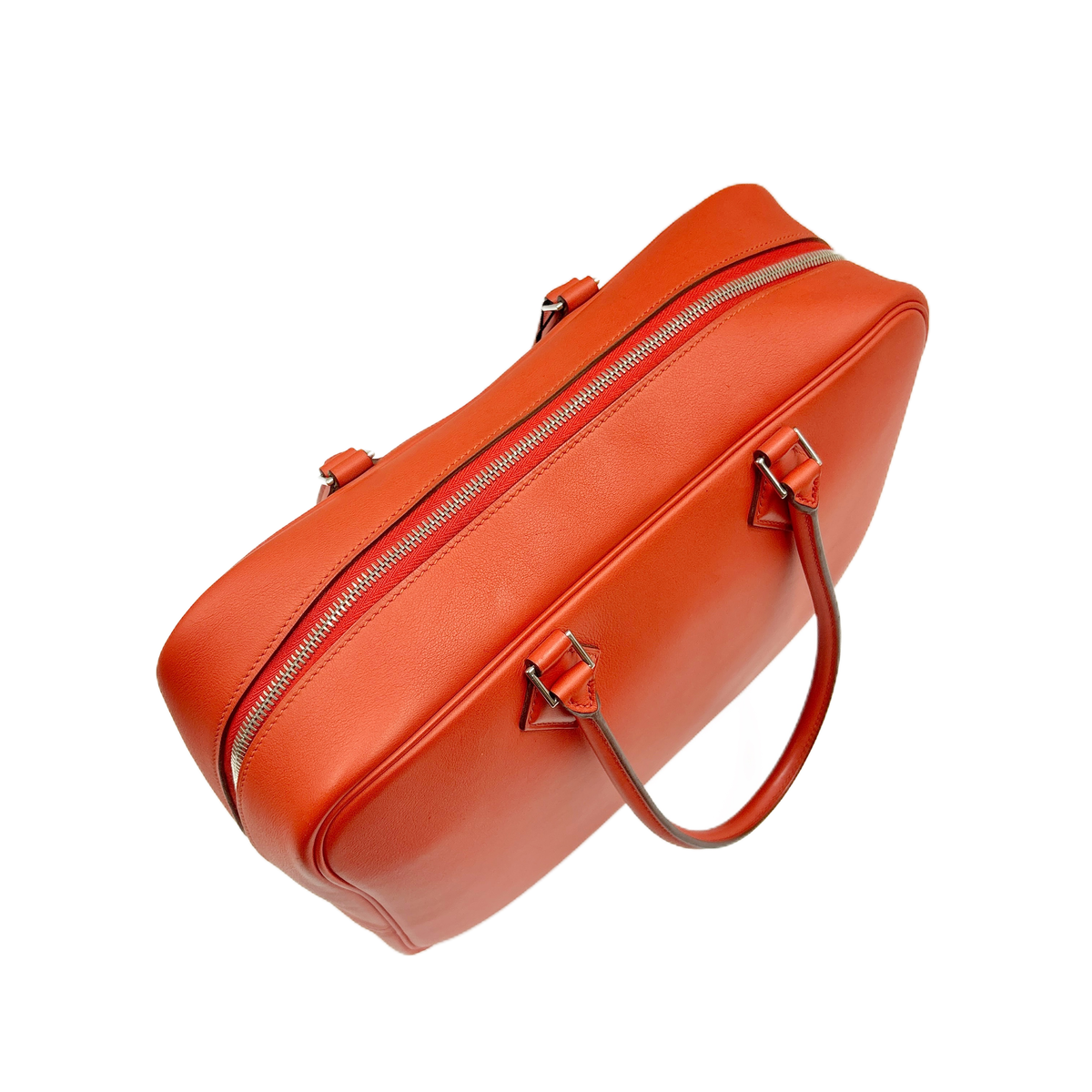Plume Swift Leather Orange Red