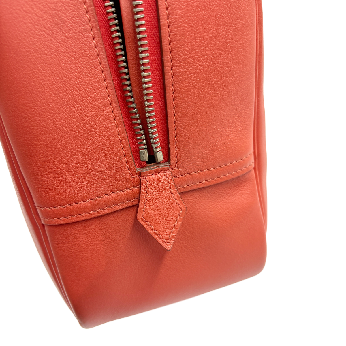 Plume Swift Leather Orange Red