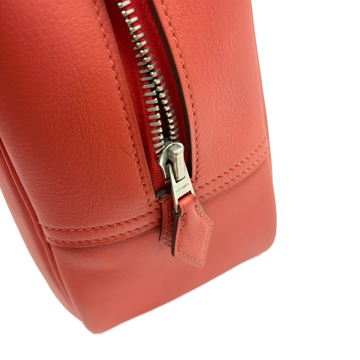 Plume Swift Leather Orange Red