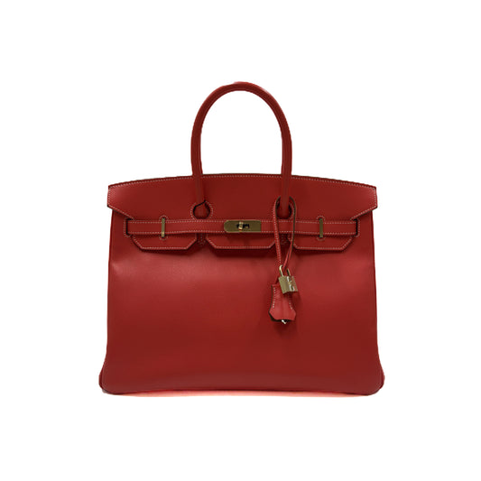 Birkin 35 Togo Red