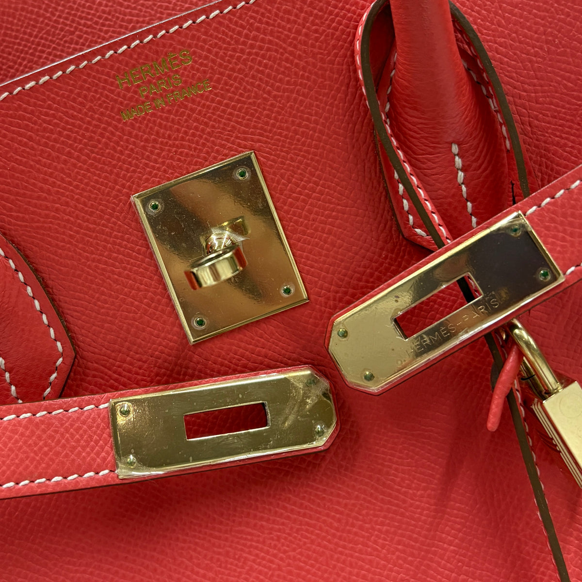 Birkin 35 Togo Red