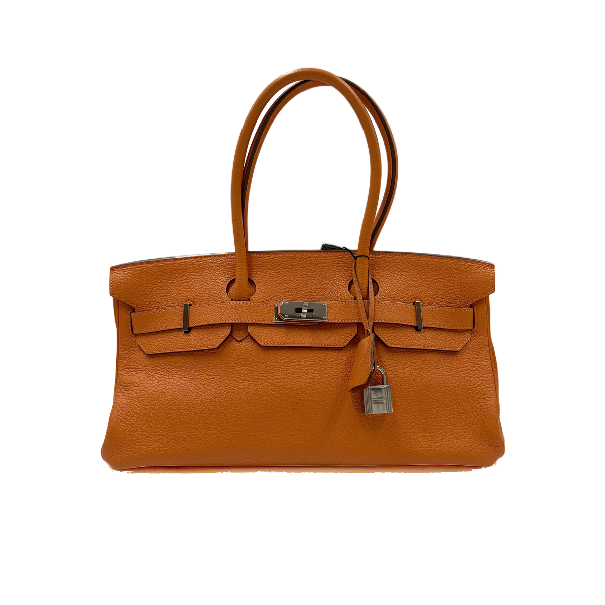Birkin Horizontal Togo Orange Brown