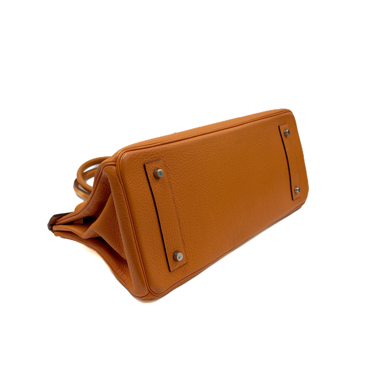 Birkin Horizontal Togo Orange Brown