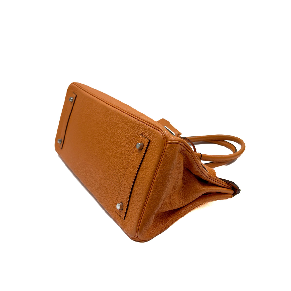 Birkin Horizontal Togo Orange Brown