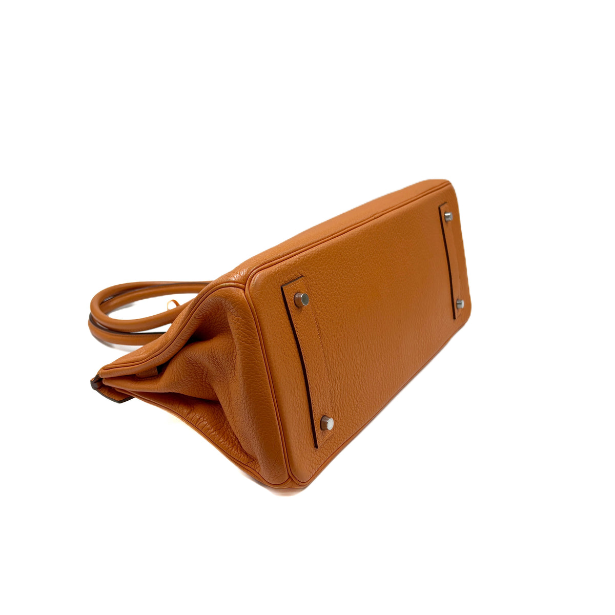 Birkin Horizontal Togo Orange Brown