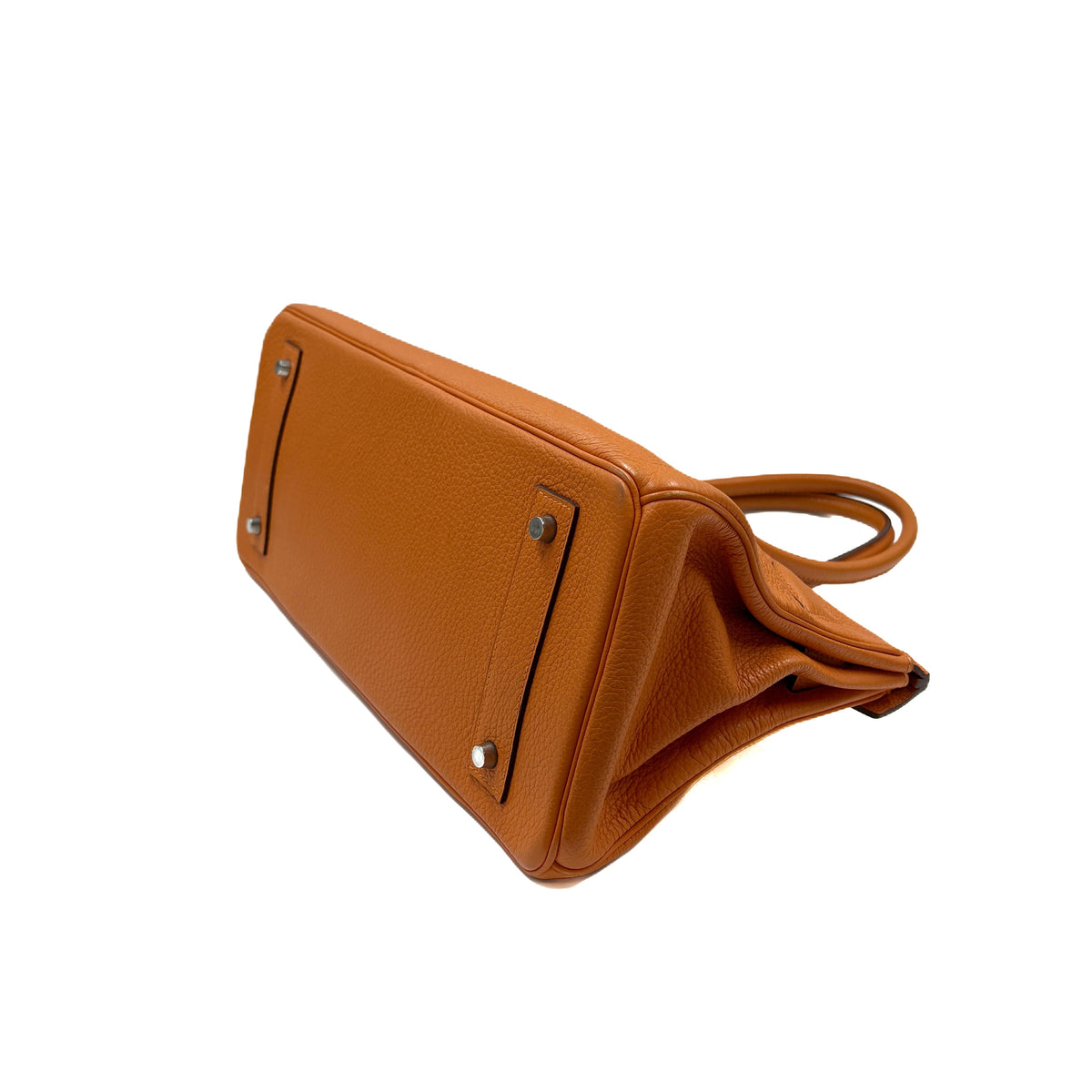 Birkin Horizontal Togo Orange Brown