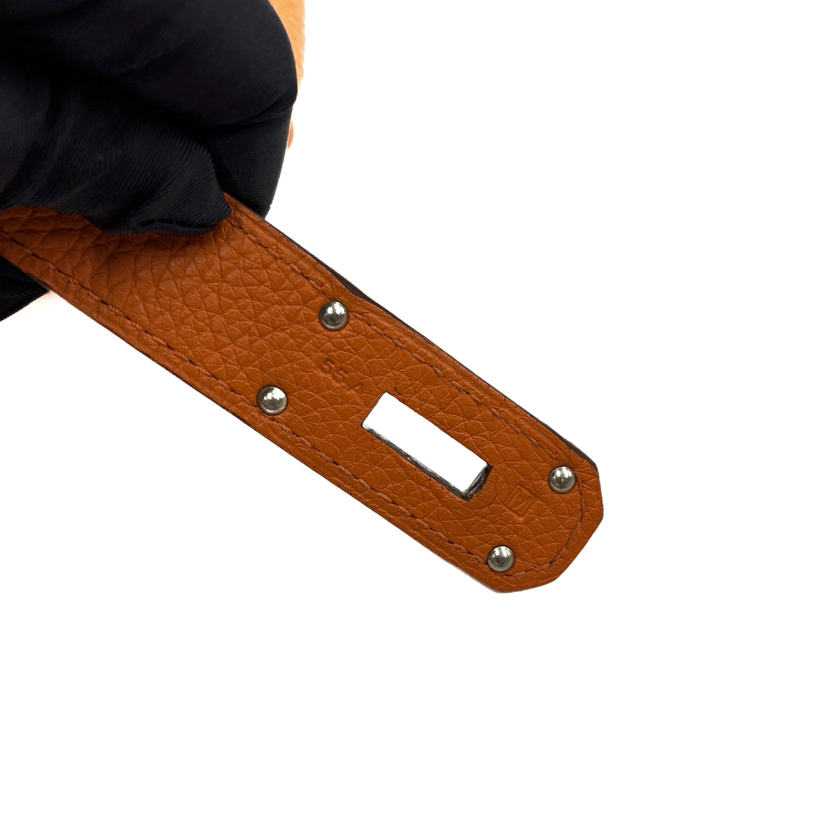 Birkin Horizontal Togo Orange Brown