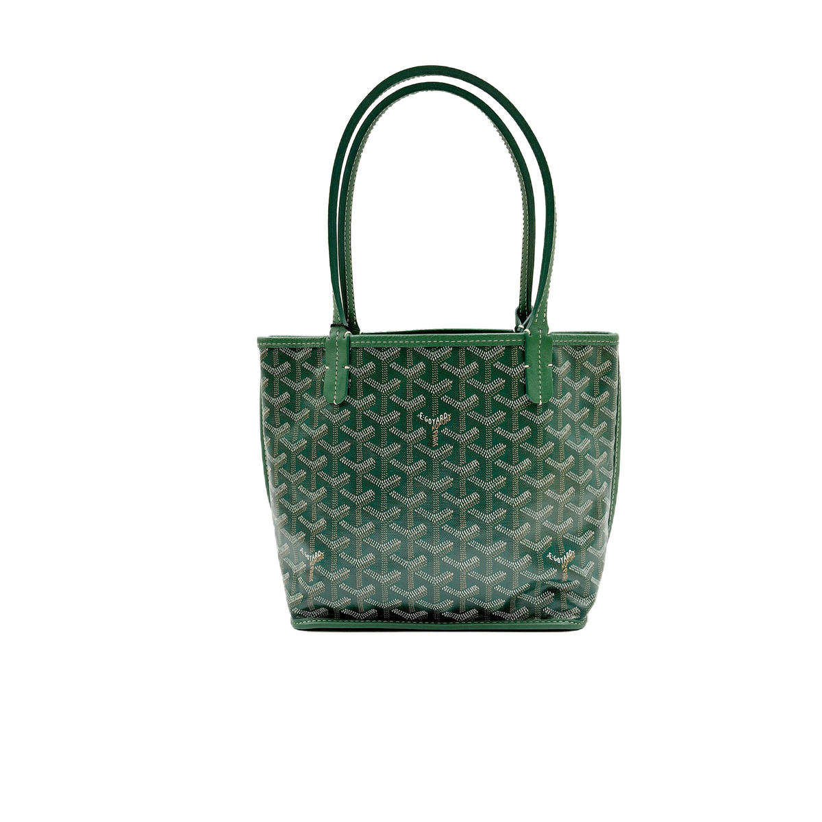 Goyardine Mini Tote Green