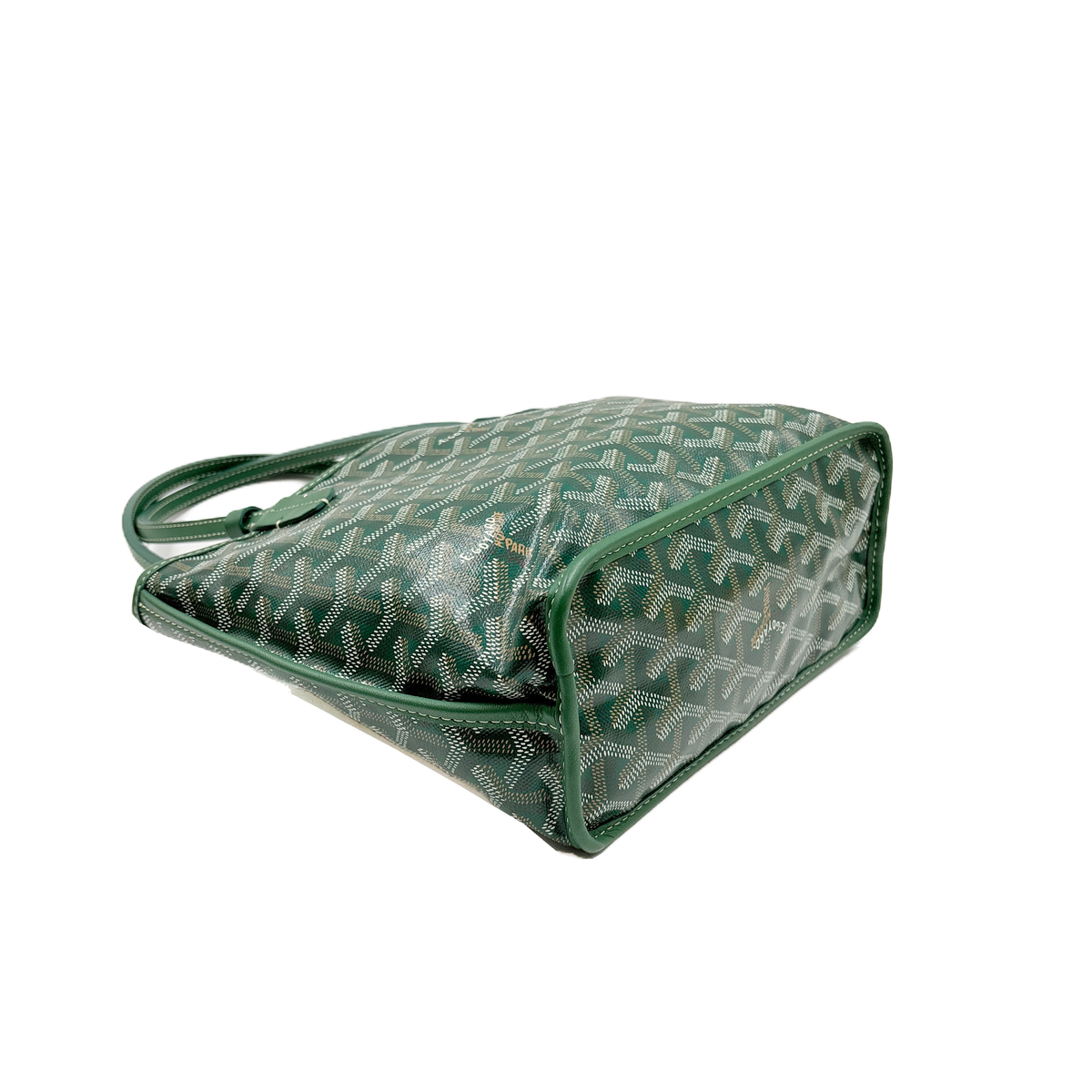 Goyardine Mini Tote Green