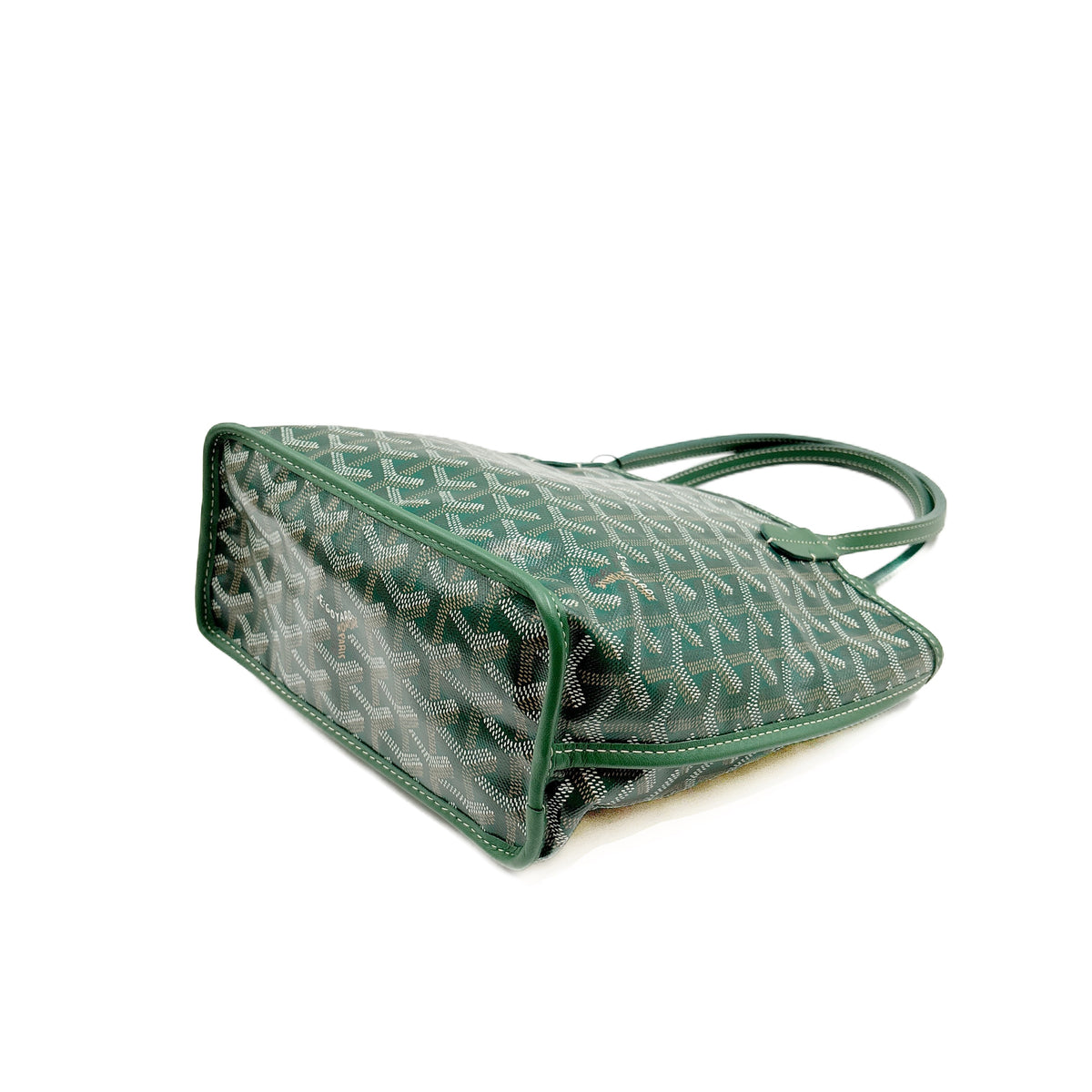 Goyardine Mini Tote Green