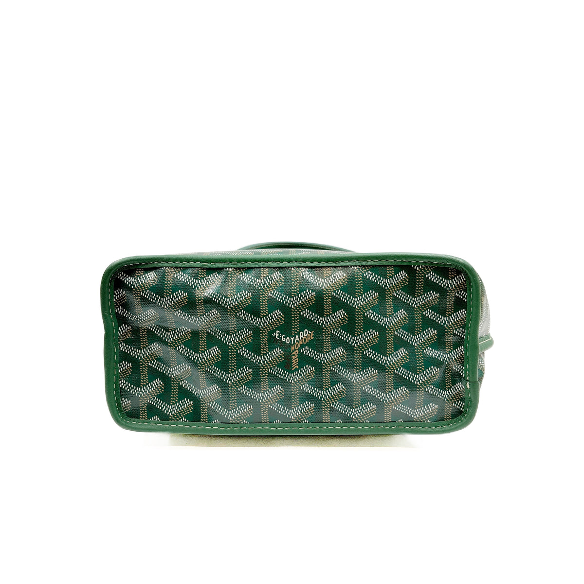 Goyardine Mini Tote Green