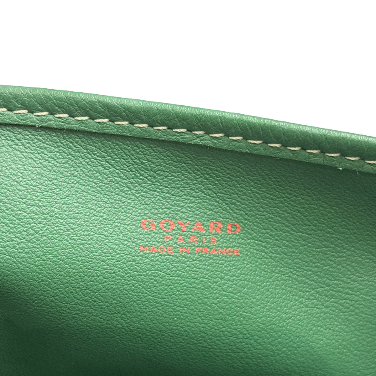 Goyardine Mini Tote Green