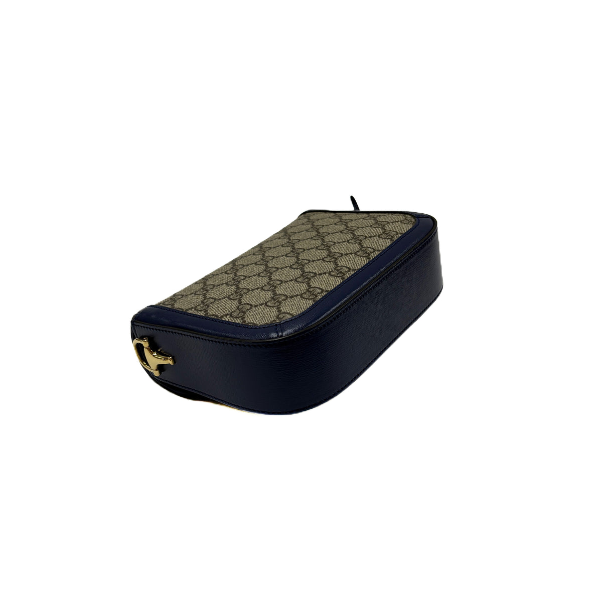 Horsebit 1955 Mini Beige and Blue