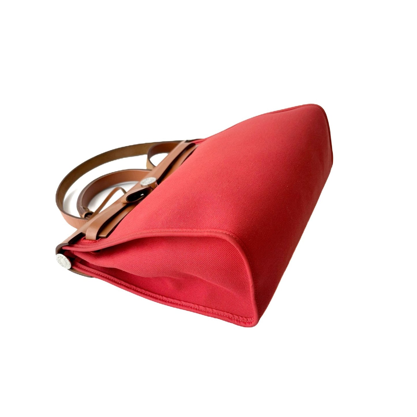 Herbag Zip 31 Natural Canvas and Leather