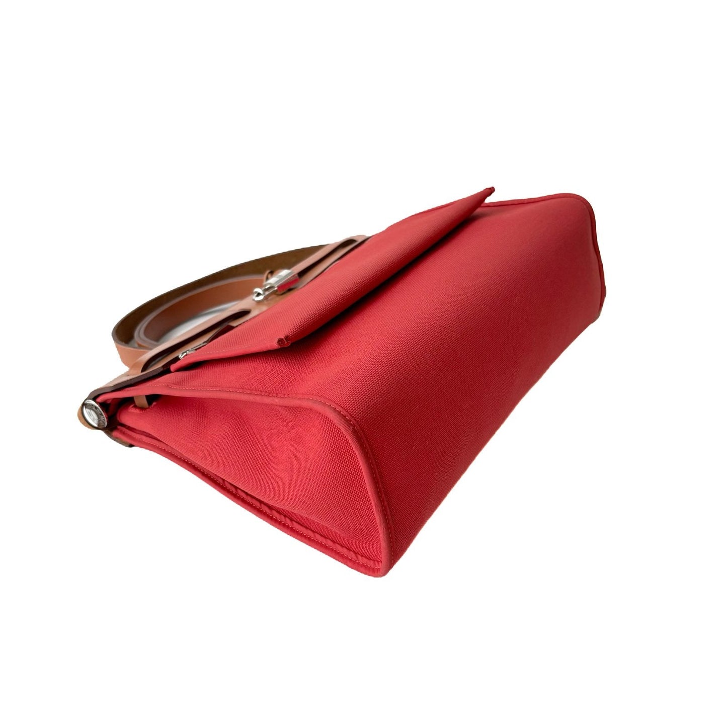 Herbag Zip 31 Natural Canvas and Leather