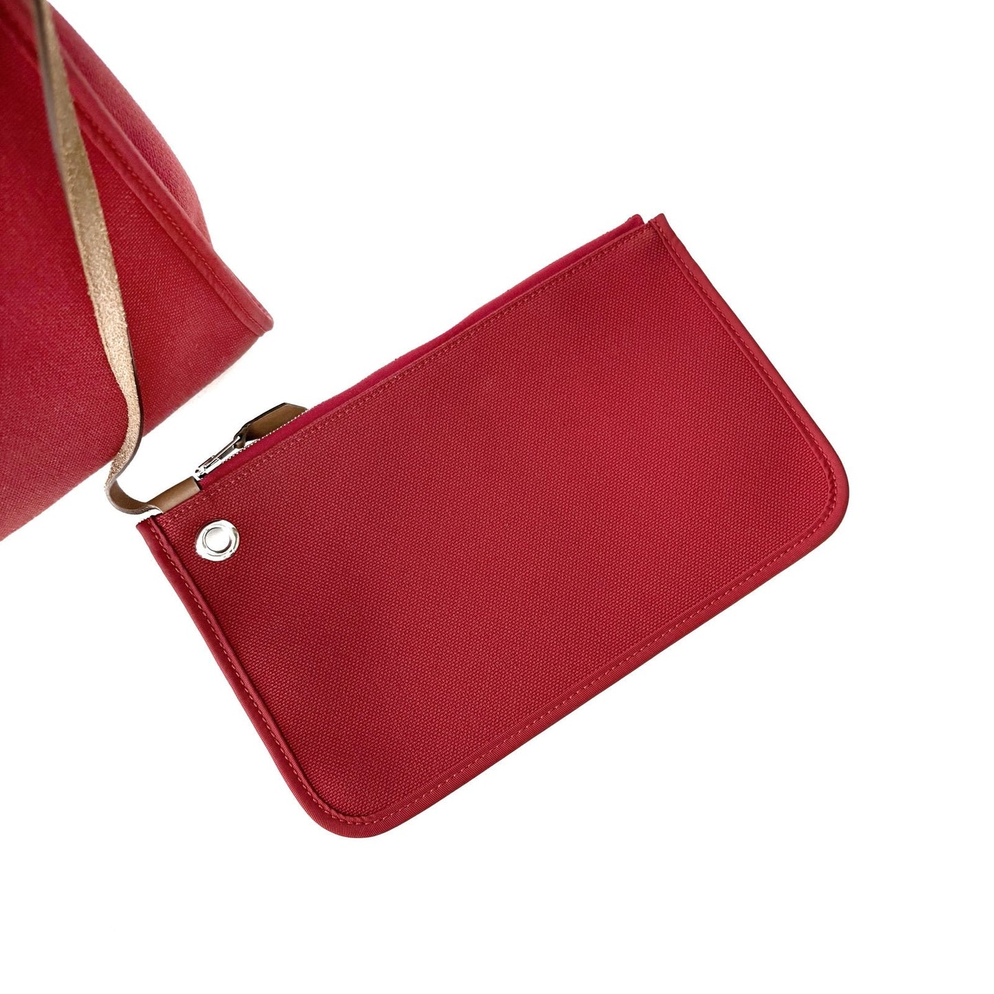 Herbag Zip 31 Natural Canvas and Leather