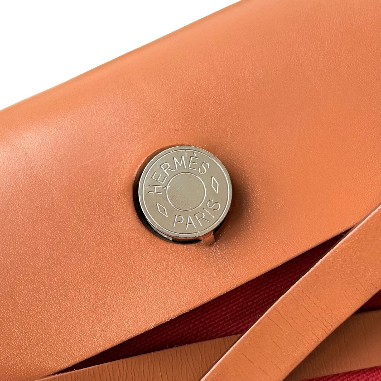 Herbag Zip 31 Natural Canvas and Leather