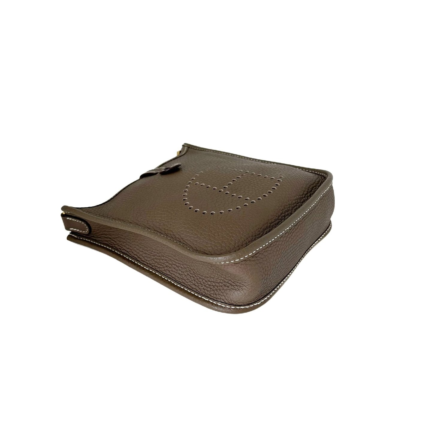 Evelyne TPM Mini Etoupe Clemence Leather