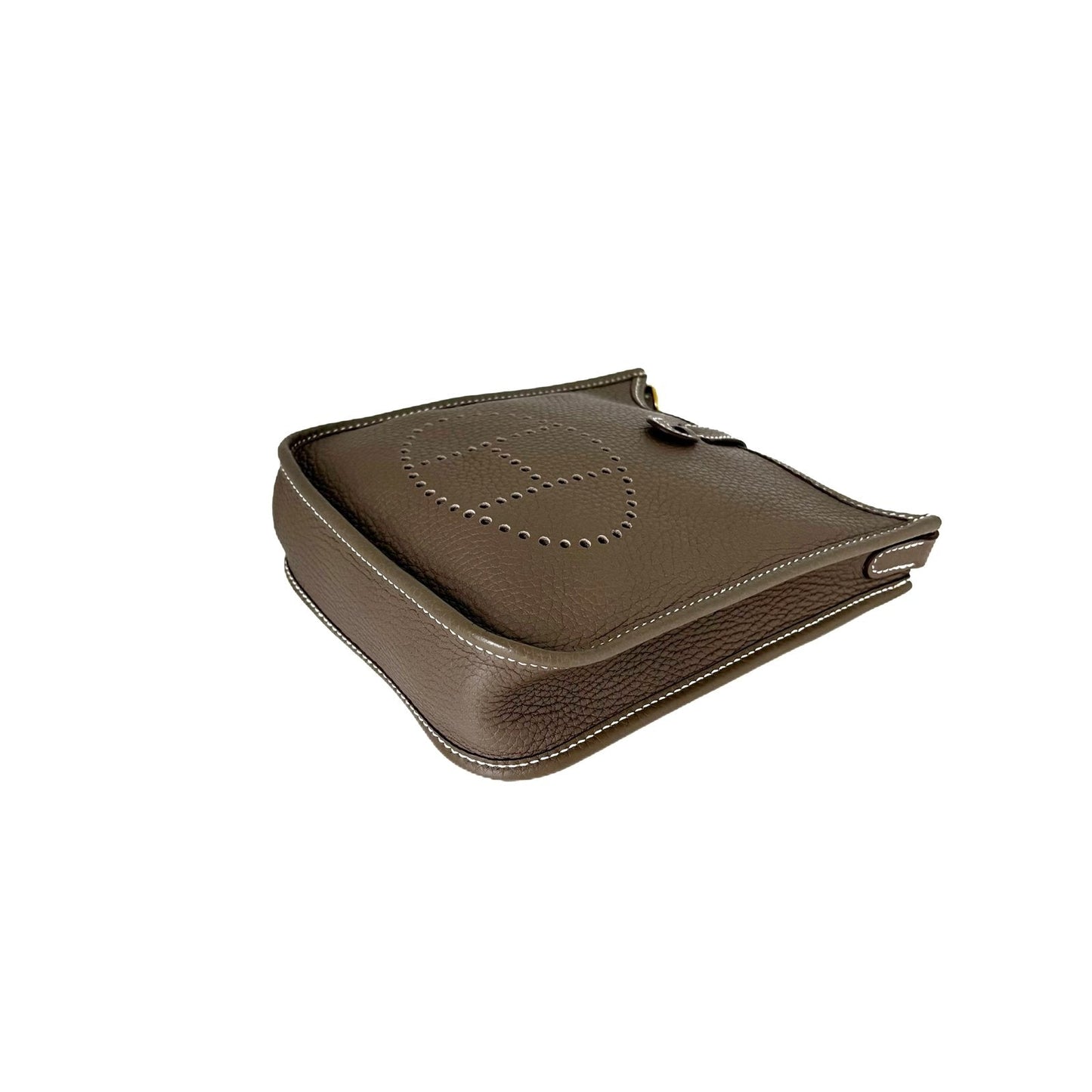 Evelyne TPM Mini Etoupe Clemence Leather