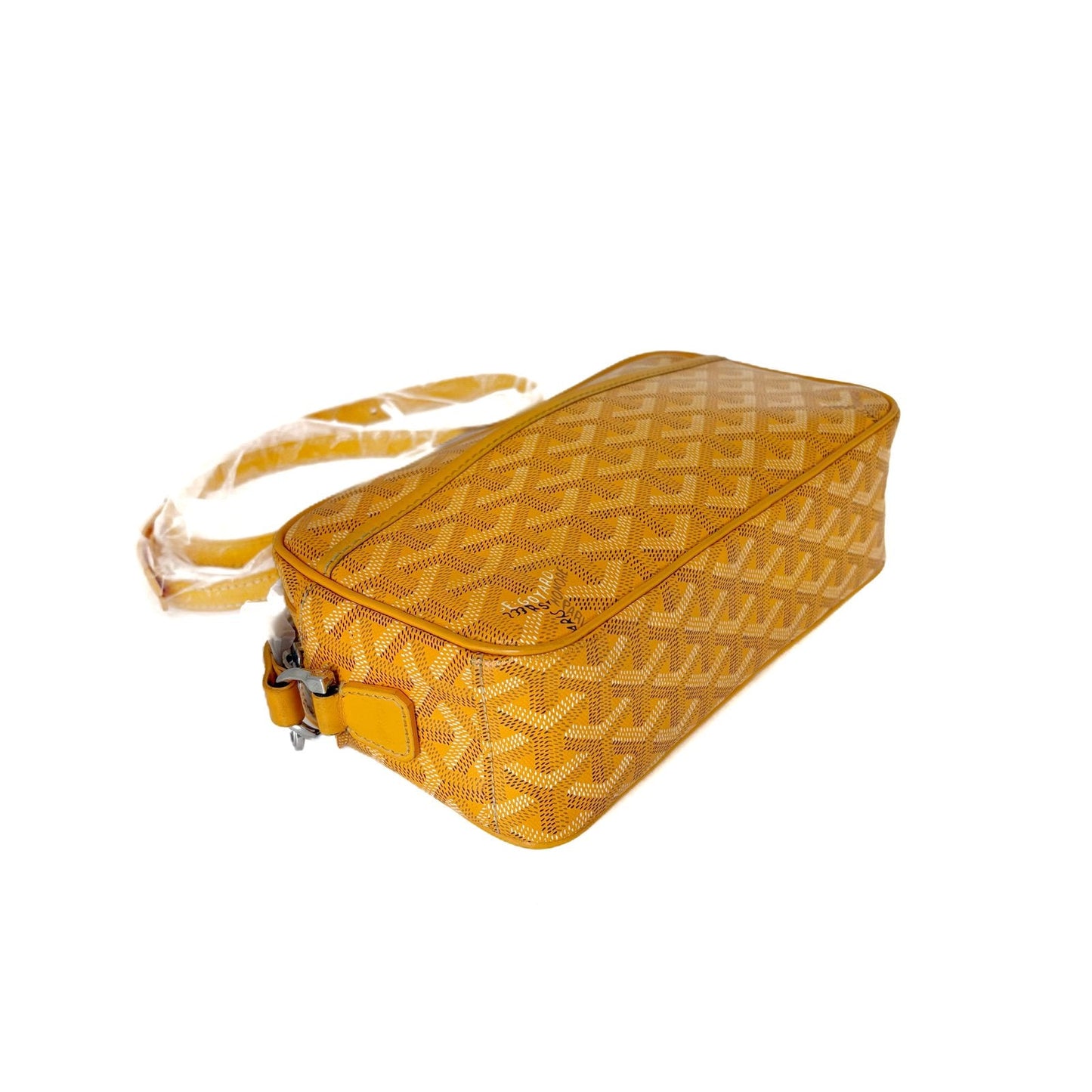 Cap Vert PM Yellow Goyardine Canvas