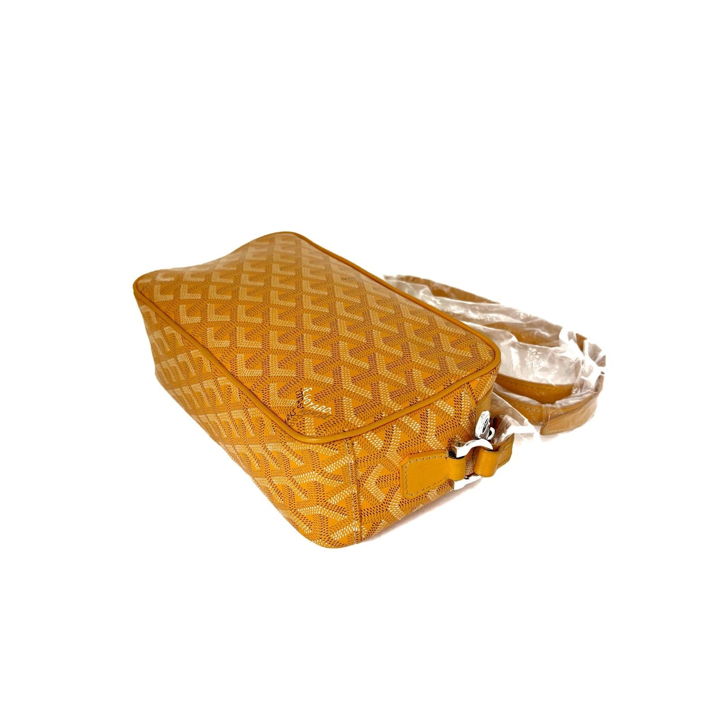 Cap Vert PM Yellow Goyardine Canvas