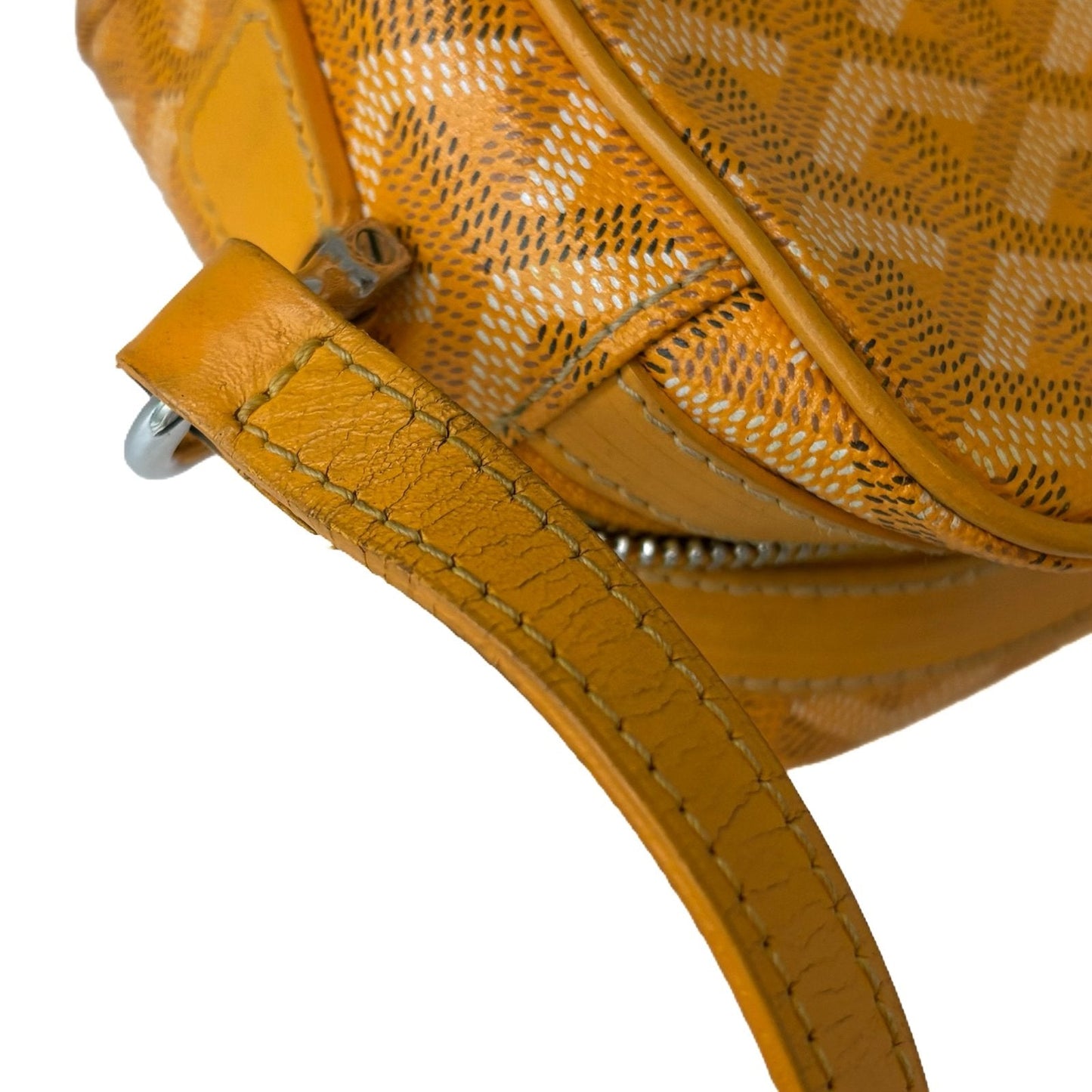 Cap Vert PM Yellow Goyardine Canvas