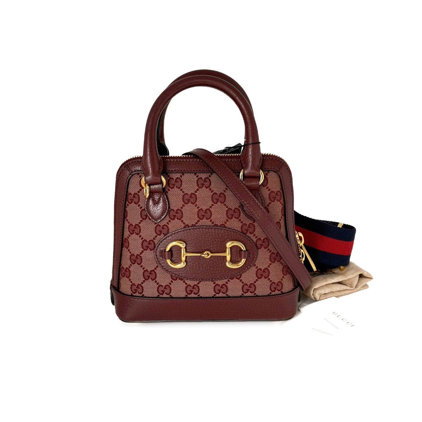Gucci 1955 Horsebit bordeaux front