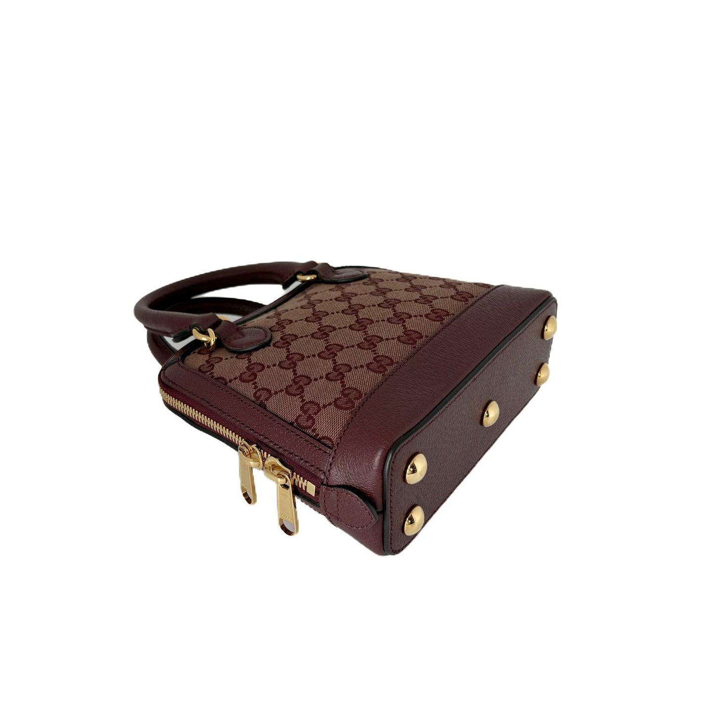 1955 Horsebit Shoulder Bag Bordeaux